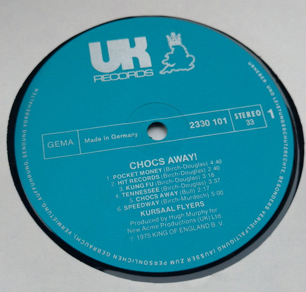 Kursaal Flyers : Chocs Away! (LP, Album)