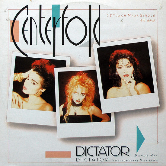 Centerfold - Dictator (Dance Mix) (12", Maxi, Pic) - De Platen Aap – Vinylwinkel in Brielle & online webshop voor muziekliefhebbers