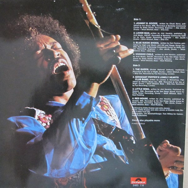 Jimi Hendrix : Hendrix In The West (LP, Album, RE)