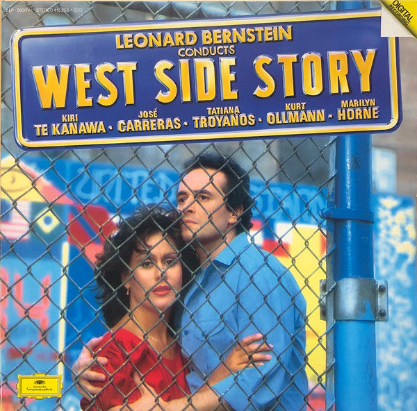 Leonard Bernstein : West Side Story (2xLP, Album, Club, Gat)