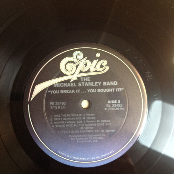 Michael Stanley Band : You Break It...You Bought It! (LP, Album, Ter)