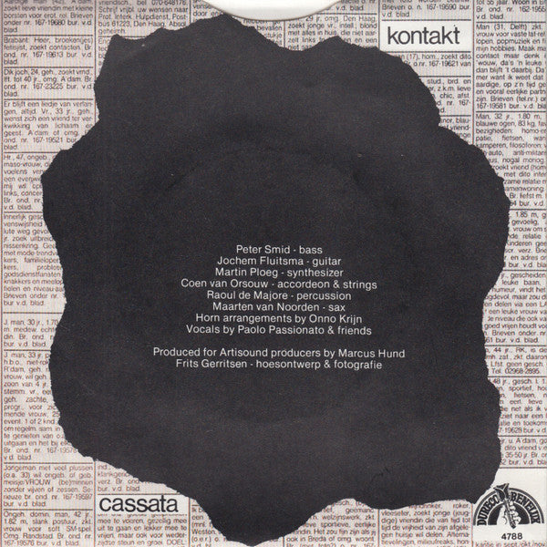 Cassata : Kontakt (7")