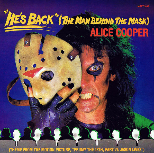 Alice Cooper - He's Back (The Man Behind The Mask) (12") - De Platen Aap – Vinylwinkel in Brielle & online webshop voor muziekliefhebbers