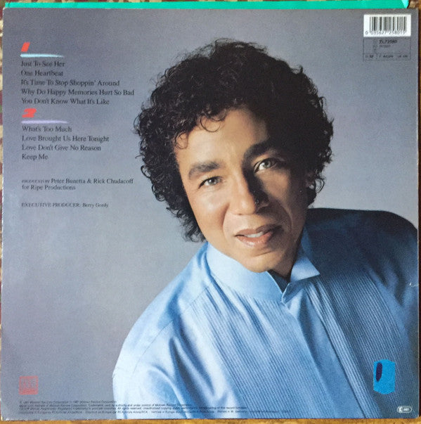 Smokey Robinson : One Heartbeat (LP, Album)