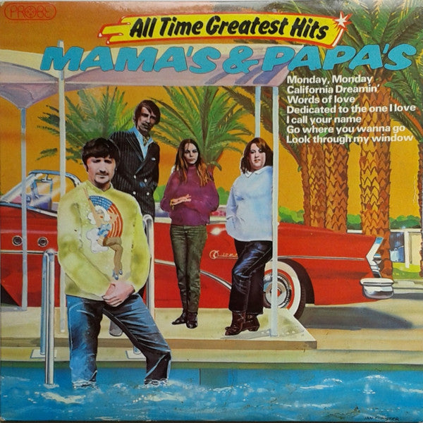 Mamas & The Papas, The : All Time Greatest Hits (LP,Compilation,Stereo)