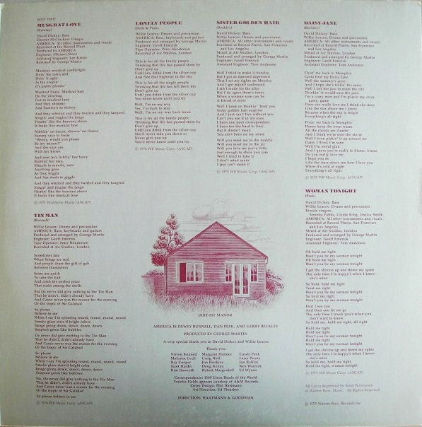 America (2) : History · America's Greatest Hits (LP, Comp)