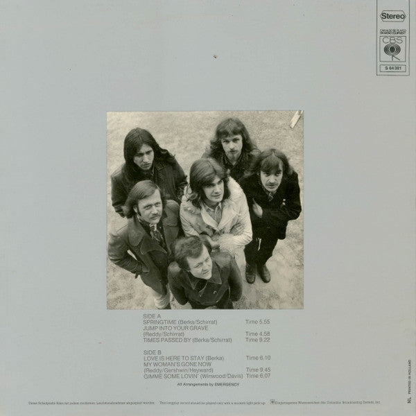 Emergency (6) : Emergency (LP, Album, Gat)