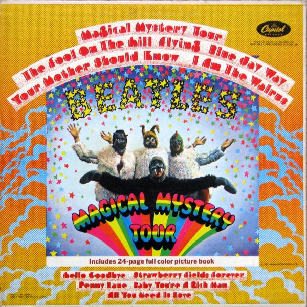 The Beatles : Magical Mystery Tour (LP, Album, Gat)