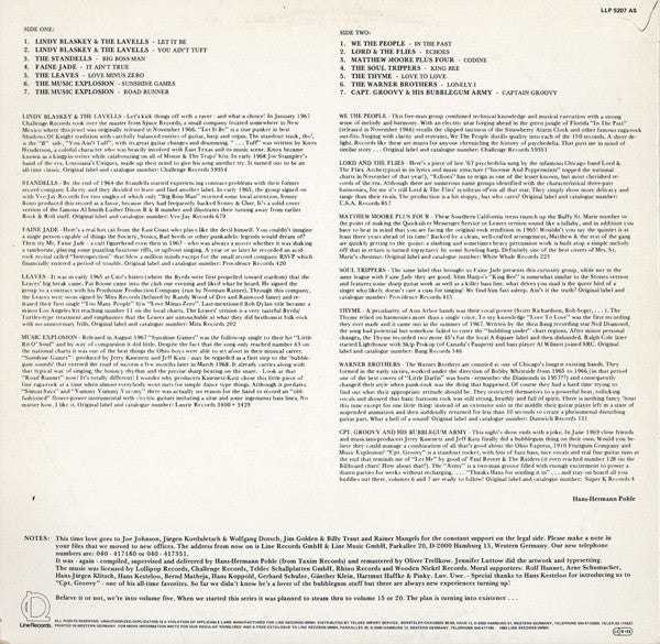 Various : Mindrocker Volume 5 (An Anthology Of US-Punk From The Sixties) (LP, Comp)