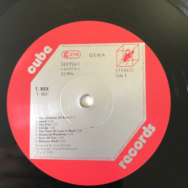 T. Rex : T. Rex (LP, RE)