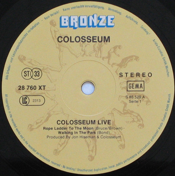 Colosseum : Colosseum Live (2xLP, Album, RE, Gat)