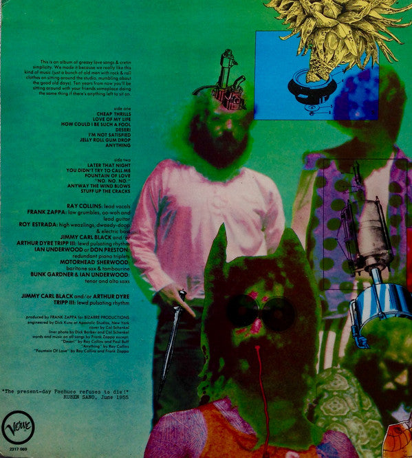 Mothers, The : Cruising With Ruben & The Jets (LP,Album,Repress)