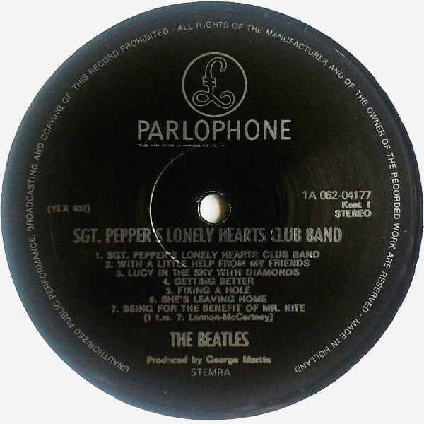 The Beatles : Sgt. Pepper's Lonely Hearts Club Band (LP, Album, RE, Gat)