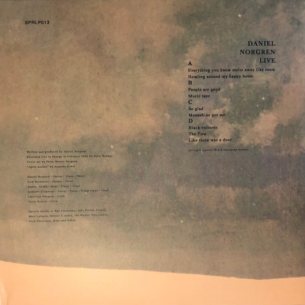 Daniel Norgren : Live (2xLP, Album)