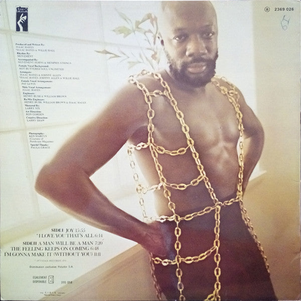 Isaac Hayes : Joy (LP, Album)