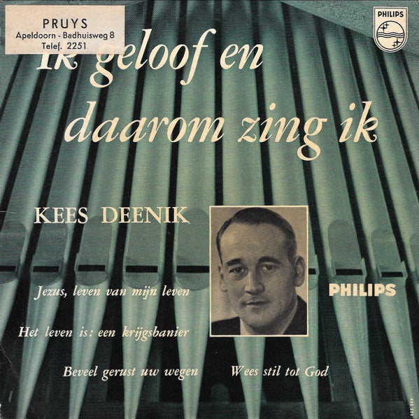 Kees Deenik - Ik Geloof En Daarom Zing Ik No. 2 (7", Single) - De Platen Aap – Vinylwinkel in Brielle & online webshop voor muziekliefhebbers