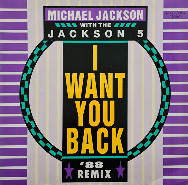 Michael Jackson With The Jackson 5 - I Want You Back - '88 Remix (12", Single) - De Platen Aap – Vinylwinkel in Brielle & online webshop voor muziekliefhebbers