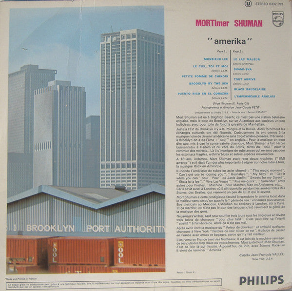 Mort Shuman : Amerika (LP,Album)