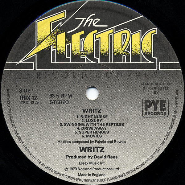 Writz : Writz (LP, Album)