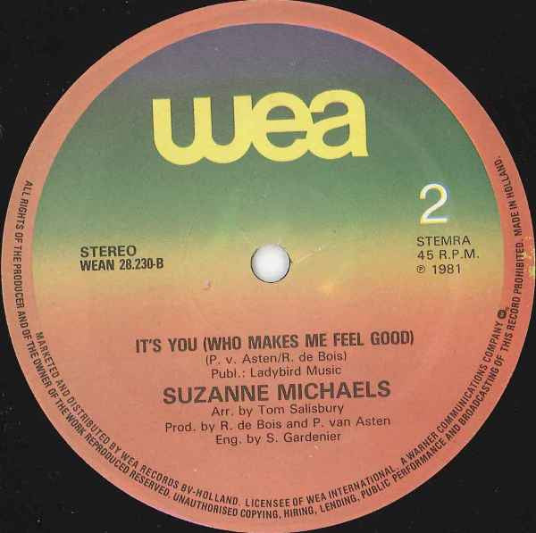 Suzanne Michaels : Mandelay (12",45 RPM)