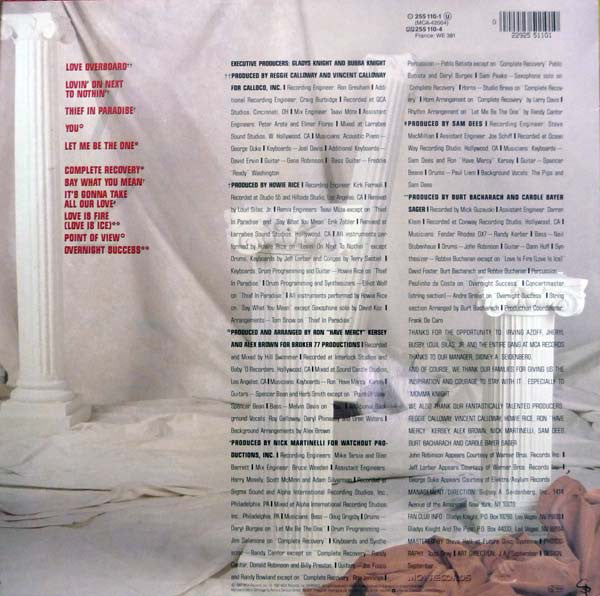 Gladys Knight And The Pips : All Our Love (LP, Album)