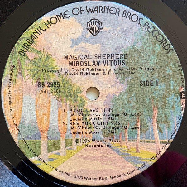 Miroslav Vitous : Magical Shepherd (LP, Album, San)