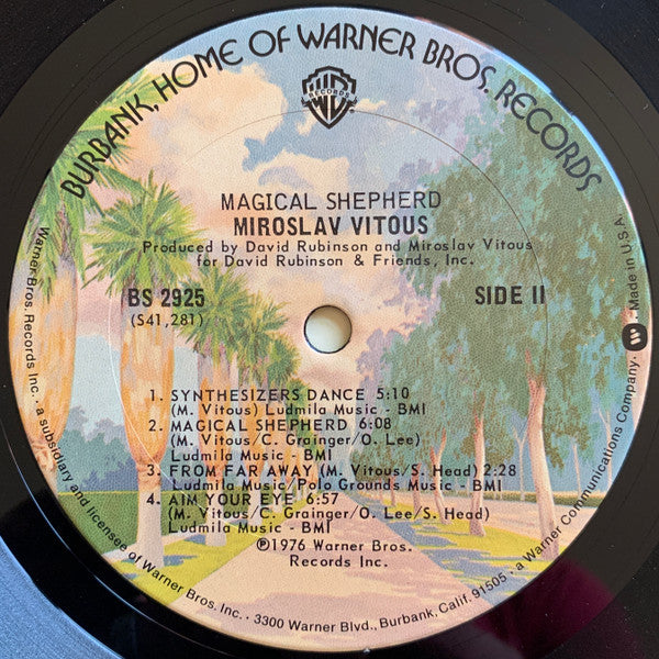 Miroslav Vitous : Magical Shepherd (LP, Album, San)