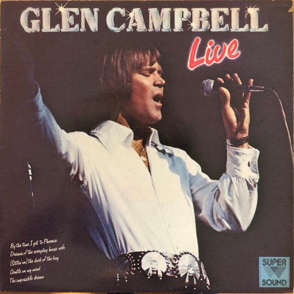 Glen Campbell : Glen Campbell Live (LP, Album, RE)