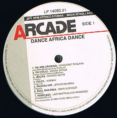 Various : Dance Africa Dance (LP, Comp)