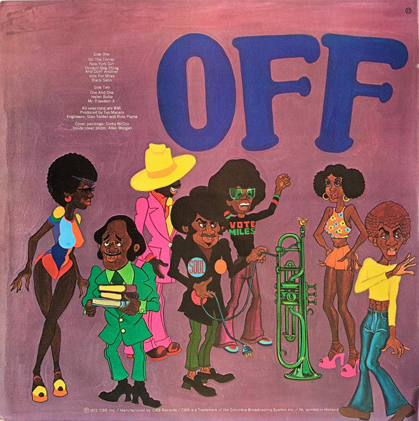 Miles Davis : On The Corner (LP, Album, Gat)