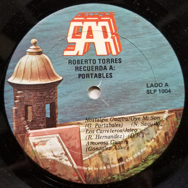 Roberto Torres : Recuerda A Portabales (LP, Album)