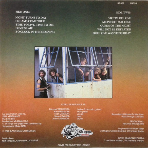 Steel Vengeance : Call Off The Dogs (LP,Album)