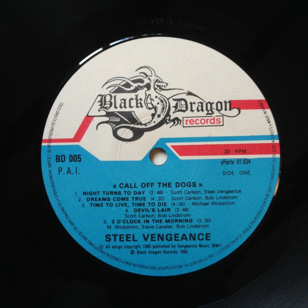 Steel Vengeance : Call Off The Dogs (LP,Album)
