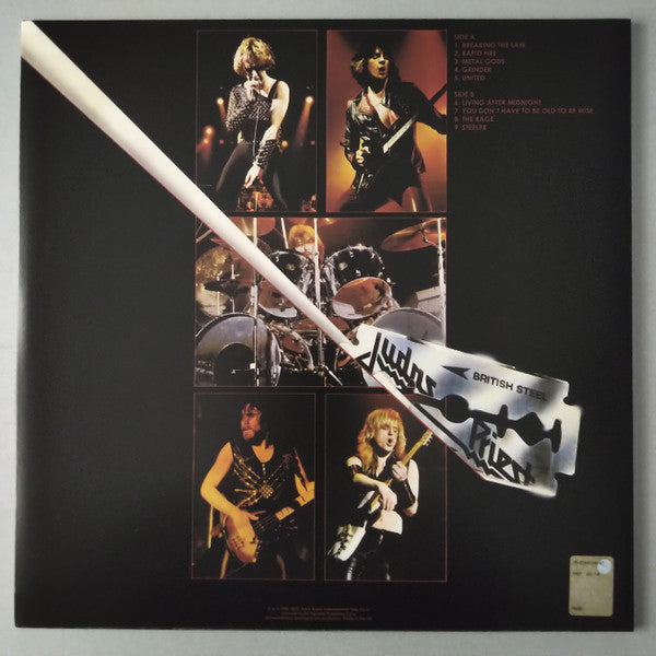 Judas Priest : British Steel (LP, Album, Club, RE, 180)