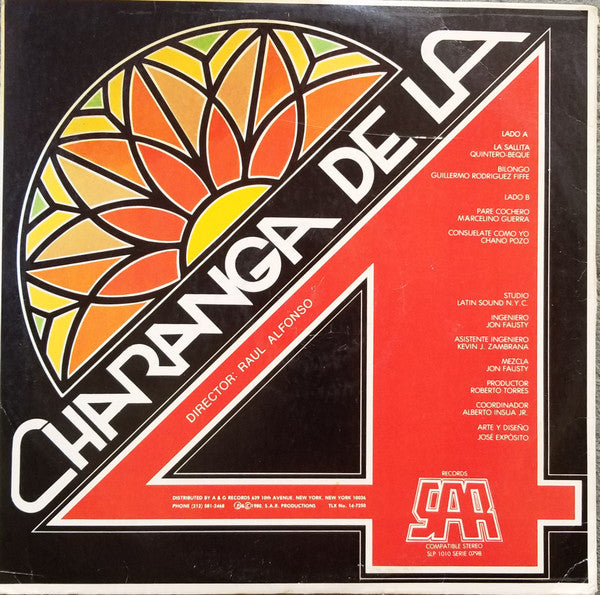 Charanga De La 4 : Charanga De La 4 (LP, Album)