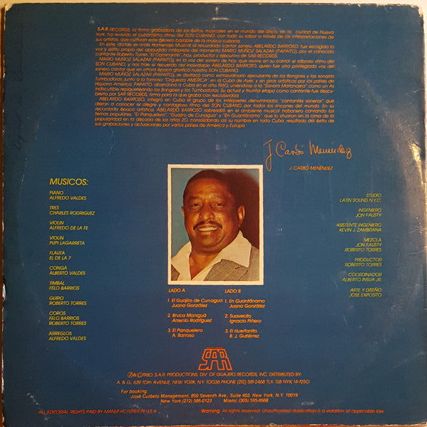 Papaito : Papaito Rinde Homenaje A Abelardo Barroso (LP, Album)