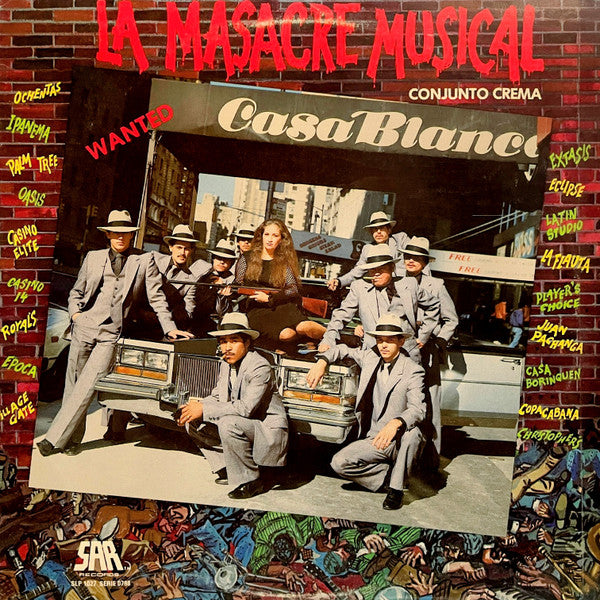 Conjunto Crema : La Masacre Musical (LP, Album)
