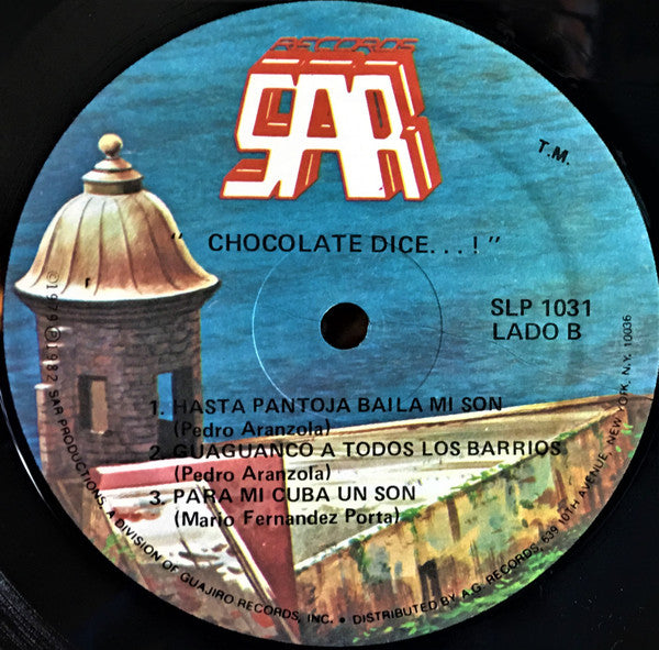Alfredo "Chocolate" Armenteros : Dice (LP, Album)