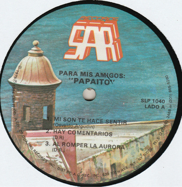 Papaito : Para Mis Amigos (LP)
