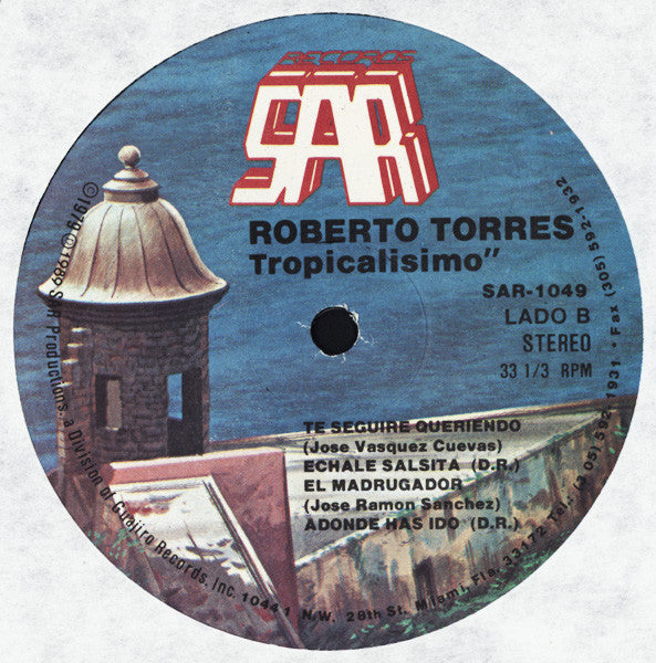 Roberto Torres : Tropicalisimo (LP, Album)