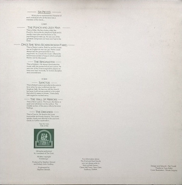 Enid, The : Six Pieces (LP,Album,Reissue)