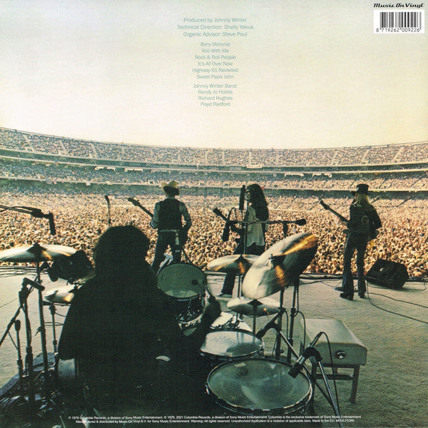Johnny Winter : Captured Live! (LP, Album, RE, 180)