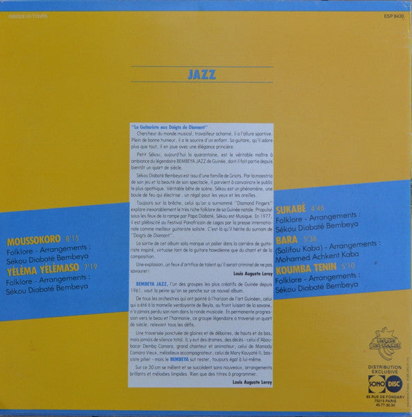Bembeya Jazz National : Bembeya Jazz National (LP, Album)