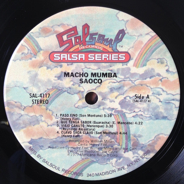 Saoco : Macho Mumba (LP, Album)
