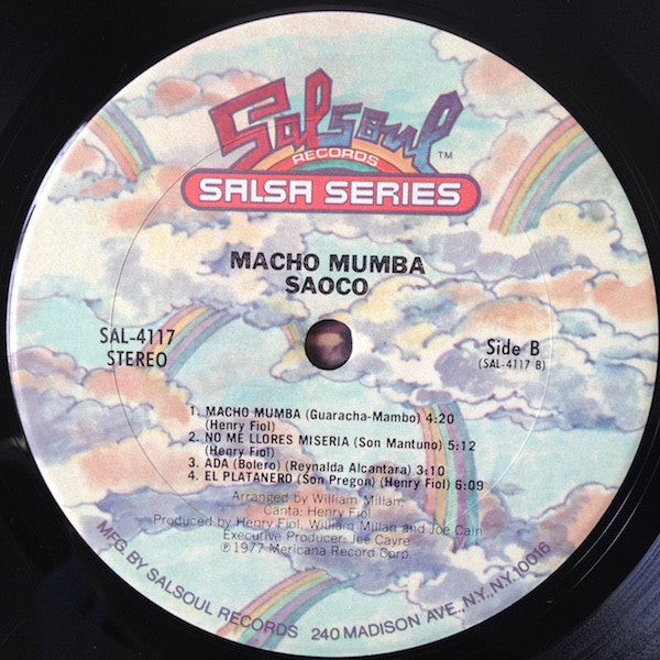Saoco : Macho Mumba (LP, Album)