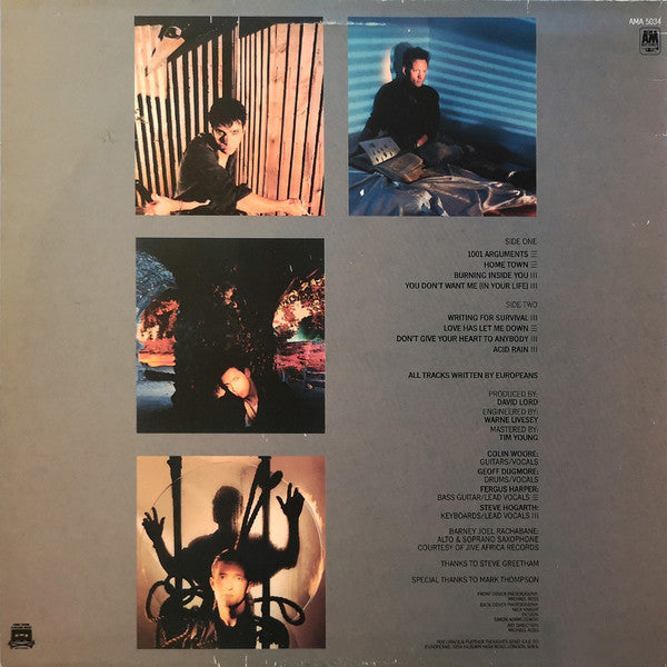 Europeans : Recurring Dreams (LP, Album)