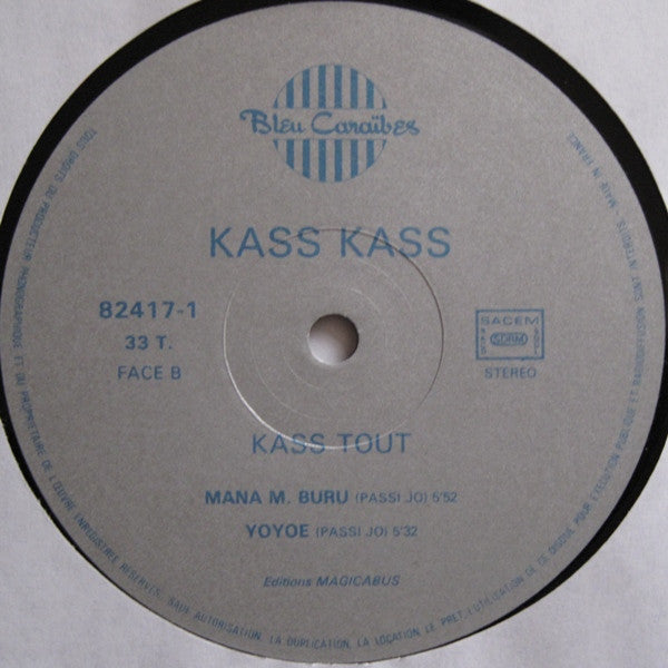 Kass Kass : Kass Tout (LP,Album)