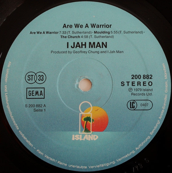 Ijahman* : Are We A Warrior (LP, Album)