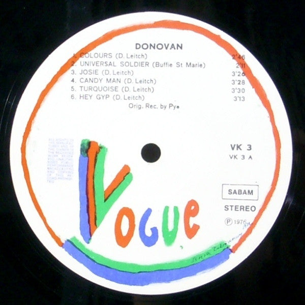 Donovan : Donovan (LP, Comp)