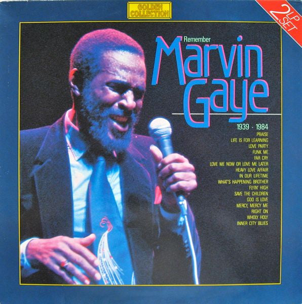 Marvin Gaye : Remember Marvin Gaye 1939 - 1984 (2xLP, Album, Comp)